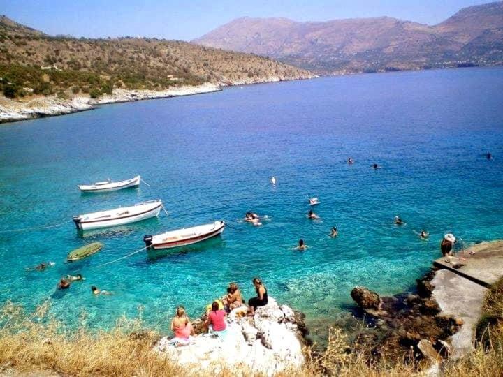 Villa Lagkadaki Sea View Argilia Exterior foto